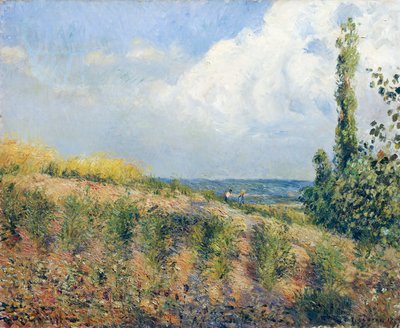 The Approaching Storm, by Camille Pissarro بواسطة كميل بيسارو