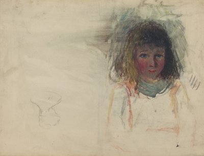 ابن الفنان جورج [الصفحة اليسرى] ، ج. 1880. بواسطة كميل بيسارو