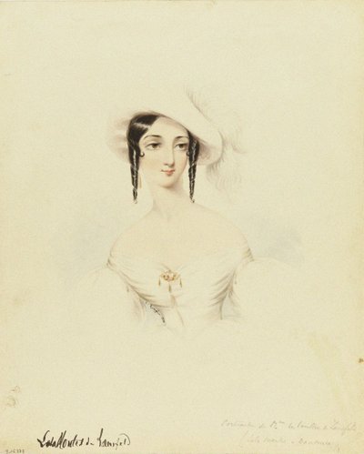 صورة للراقصة لولا مونتيز 1821-1861 ، 1846. بواسطة كميل روكويبلان