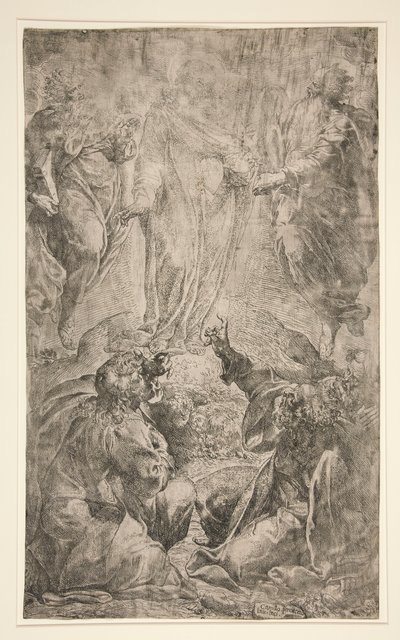 التجلي بواسطة Camillo Procaccini
