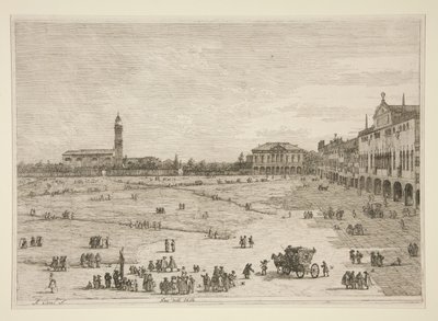 العلاقات العامة؟ ديلا فالي ، من مسلسل Vedute (مشاهدات) بواسطة كاناليتو (قناة جيوفاني أنطونيو)