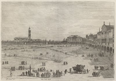 برا ديلا فالي بواسطة Canaletto