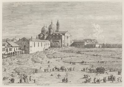 S. Giustina في برا ديلا فالي ، ج. 17351746. بواسطة كاناليتو