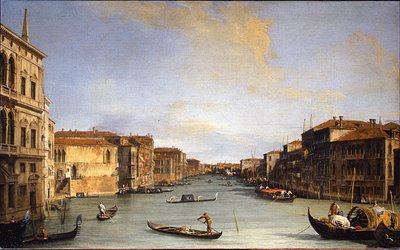 منظر للقناة الكبرى ، 1726-1728 بواسطة قناة جيوفاني أنطونيو (كاناليتو)