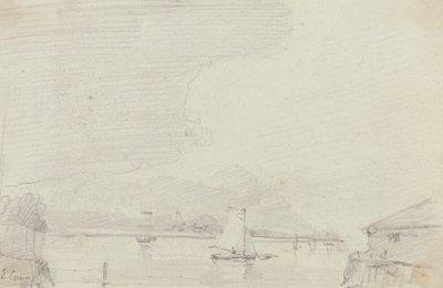 إيست كاوز ، جزيرة وايت بواسطة Capt. Thomas Hastings
