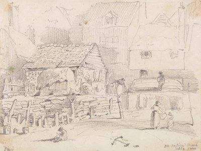 على شاطئ هاستينغز ، 3 أكتوبر 1820 بواسطة Capt. Thomas Hastings