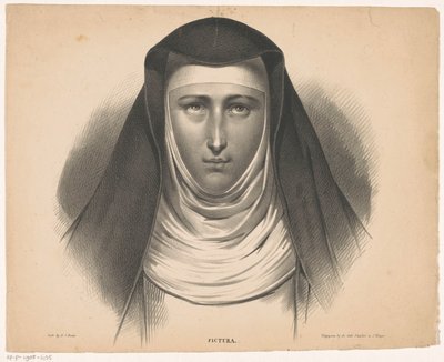 صورة راهبة Pictura (عنوان السلسلة على الكائن) بواسطة كاريل كريستيان أنطوني آخر