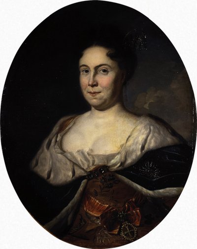 صورة الإمبراطورة كاثرين I. 1684-1727 ، 1717 بواسطة كاريل دي مور