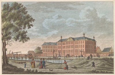 Lutherse Diaconiehuis te أمستردام ، كاليفورنيا. 1790 Luthersche Diaconie en Bestedelingenhuis te Amsterdam / Hospice للأيتام اللوثريين والمنزل الداخلي للشيخوخة لهذا الدين (العنوان على الكائن) بواسطة كاريل فريدريك بندورب (أنا)