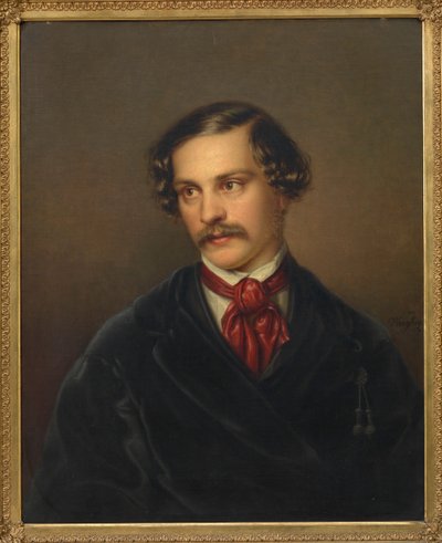 صورة للكاتب المسرحي والملحن ألكسندر بومان 1814-1857 ، حوالي 1845. بواسطة كارل أدولف وانجبيرج