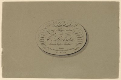 أربع قطع ليلية بواسطة كارل أوغست ليبشي