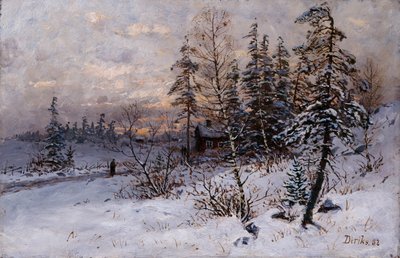 شتاء بواسطة Carl Edvard Diriks
