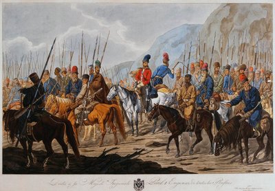 القوزاق الروس في مارس عام 1800. بواسطة كارل إرنست كريستوف هيس