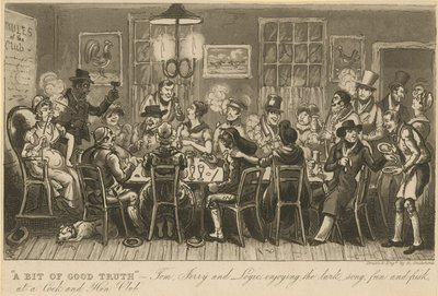 القليل من الحقيقة الجيدة توم وجيري ولوجيك يستمتعون بأغنية قذفة وممتعة ومرحّة في Cock and Hen Club بواسطة كارل جورج أدولف هاسينبفلوج
