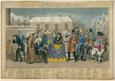 ماثيو أوراما لعام 1824 ؛ أو الكثير من الحلمين من أمريكا - أن تكون على ما يرام في Natchitoches بواسطة كارل جورج أدولف هاسينبفلوج