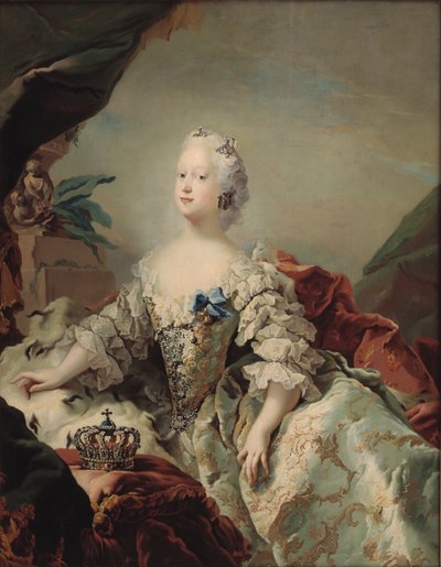 لويز من بريطانيا العظمى 1724-1751 ، ملكة الدنمارك ، 1747. بواسطة كارل جوستاف بيلو