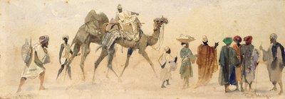 بداية للصحراء ، 1858 بواسطة Carl Haag