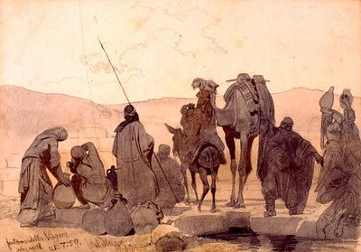 ينبوع العذراء الناصرة بواسطة كارل هاج