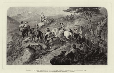 صباحًا في المرتفعات ، العائلة المالكة تصعد Lochnagar ، 1853 بواسطة Carl Haag