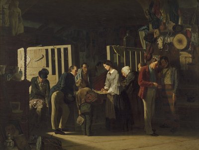 متجر البيدق الثاني ، 1859 بواسطة Carl Hendrik d Unker