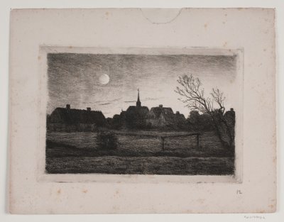 كنيسة هورنبيك ، مساء الصيف بواسطة Carl Locher