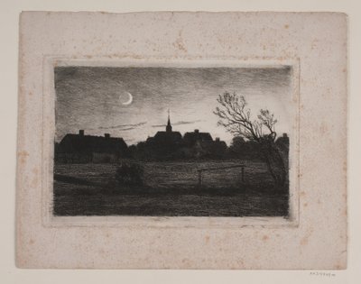 كنيسة هورنبيك ، مساء الصيف بواسطة Carl Locher