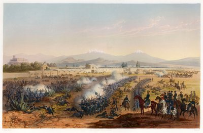 مولينو ديل ري - هجوم على مولينو ، حانة. 1851. بواسطة كارل نيبل