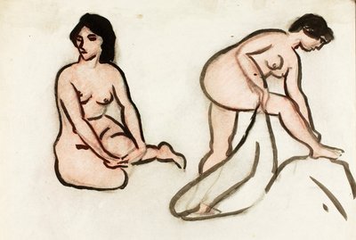 أنثيان عاريتان بواسطة كارل نيومان