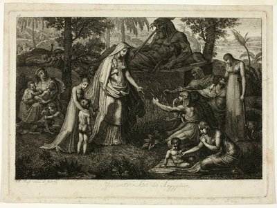 إيزيس تأمر المصريين بواسطة كارل روس