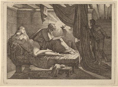 Xenocrates و Phryne بواسطة Carl Russ