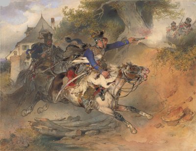 حصاد الطعام ، 1840 بواسطة كارل شندلر