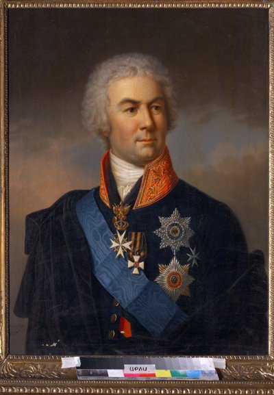 بيوتر زافادوفسكي - صورة الكونت بيوتر زافادوفسكي (1739-1812) - شولز ، كارل (1823-1876) - 1849 - زيت على قماش - 86x71 - معهد الأدب الروسي IRLI (بيت بوشكين) ، سانت بطرسبرغ بواسطة كارل شولز