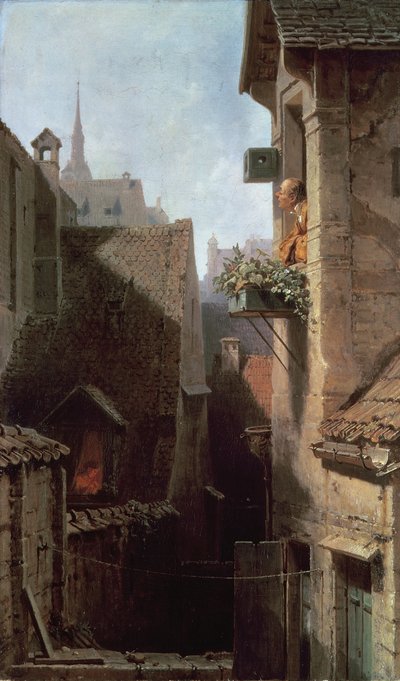 المراق بواسطة Carl Spitzweg
