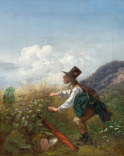 الماسك الفراشة (عالم النبات). حوالي عام 1837 بواسطة كارل سبيتزويج