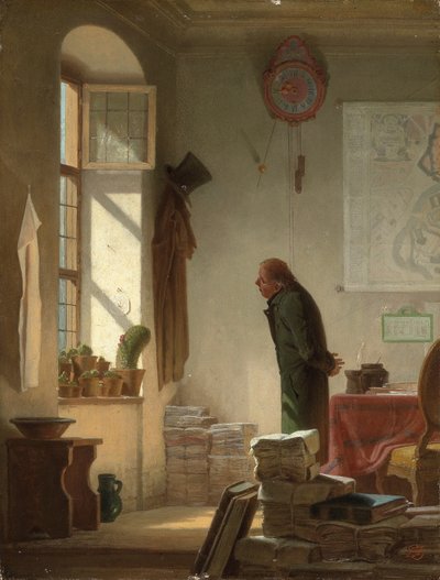 عاشق الصبار. صبار العشاق ، 1860 بواسطة كارل سبيتزويج