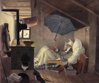 الشاعر المسكين ، 1839 بواسطة Carl Spitzweg