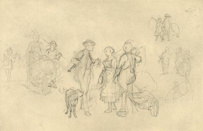 Verabredetes Rendezvous ، منتصف أواخر القرن التاسع عشر ، عام 1924. بواسطة كارل سبيتزويج