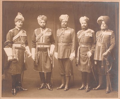 ضباط نظام الملك الهنود بواسطة كارل فانديك