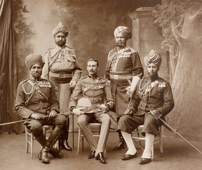 ضباط نظام الملك الهنود بواسطة كارل فانديك