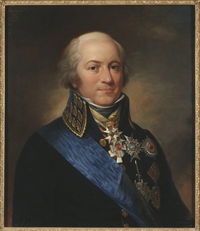 Le comte Carl Johan Adlercreutz ، الجنرال suedois - صورة الكونت كارل يوهان Adlercreutz (1757-1815) ، بقلم نوردغرين ، كارل فيلهلم (1804-1857). زيت على قماش بواسطة كارل فيلهلم نوردغرين