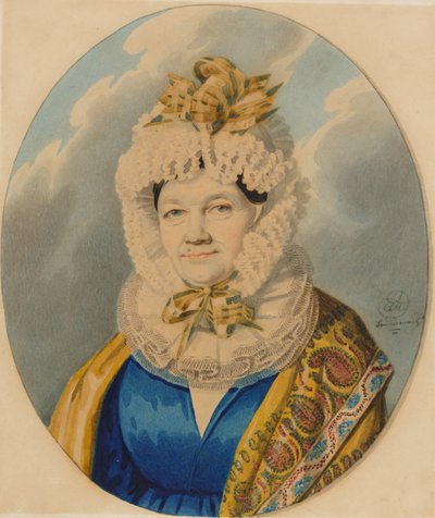 الكونتيسة ناتاليا فيودوروفنا غورتشاكوفا ، أوائل عام 1830. بواسطة Carl von Hampeln