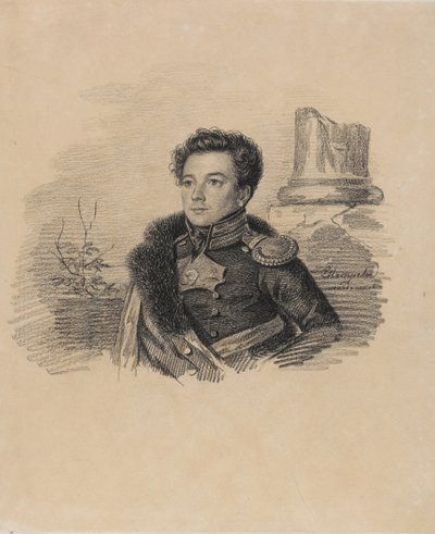 صورة لـ AP Butovsky ، بين عامي 1817 و 1826. بواسطة Carl von Hampeln