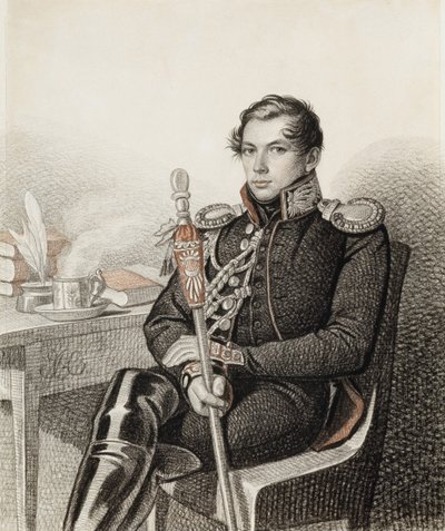 صورة للكونت بيوتر بتروفيتش كونوفنيتسين 1803-1830 ، 1822-1823. بواسطة Carl von Hampeln