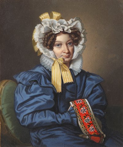 صورة للكونتيسة AM Golitsyna ، 1830s. بواسطة Carl von Hampeln