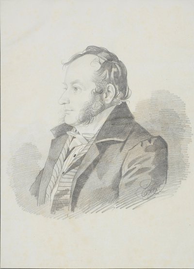 صورة لـ EE Jungcurt ، 1830s. بواسطة Carl von Hampeln