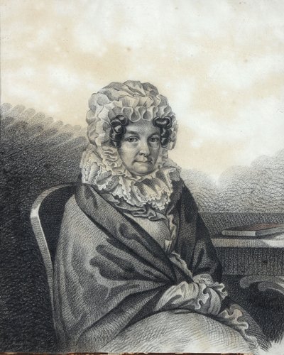 صورة لكليوباترا بتروفنا ناششوكينا 1767-1828 ، ني نيليدوفا ، 1820s. بواسطة Carl von Hampeln