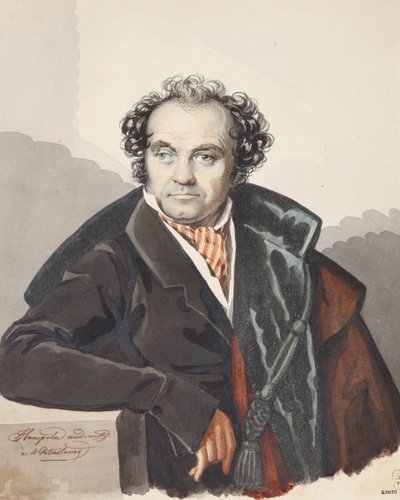 صورة سيرجي دميترييفيتش لفوف 1781-1857 ، 1820s. بواسطة Carl von Hampeln