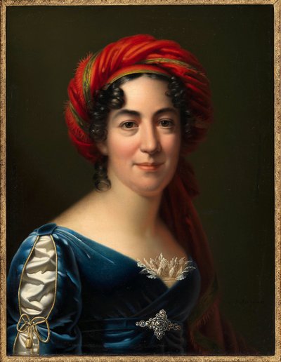 صورة للكاتب كارولين بيشلر 1769-1843 ، 1818. بواسطة مبيعات كارل فون