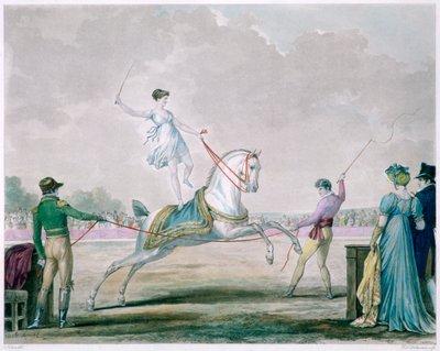 تمارين حصان السيرك ، c1818-1836 بواسطة كارل فيرنت