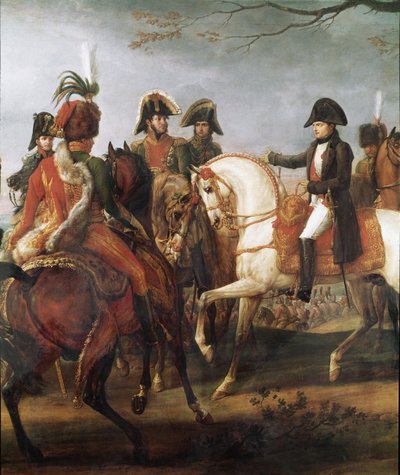 أعطى الإمبراطور نابليون الأول الأمر قبل معركة أوسترليتز في 2 ديسمبر 1805 بالتفصيل بواسطة كارل فيرنت